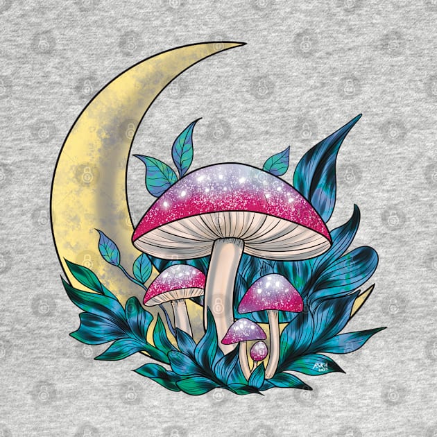 Moon Shrooms by rvkhart